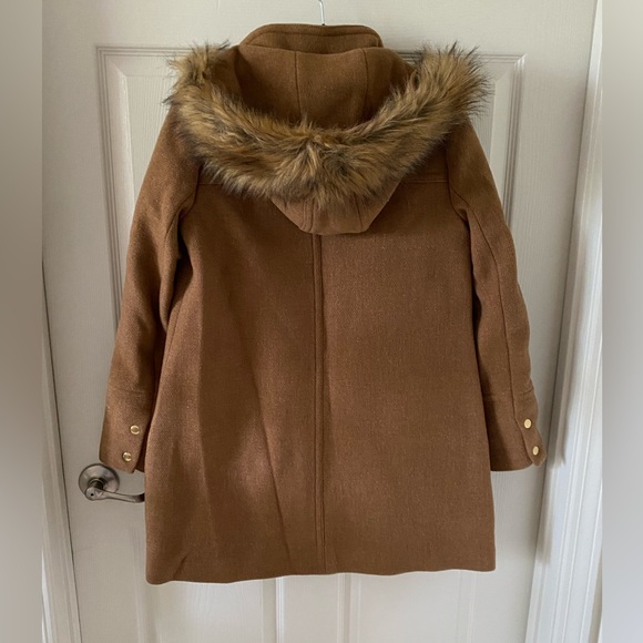 J Crew New chateau parka in Italian stadium-cloth — HEATHER ACORN Size 2 - Picture 2 of 6